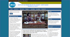 Desktop Screenshot of ipcssouthsudan.org